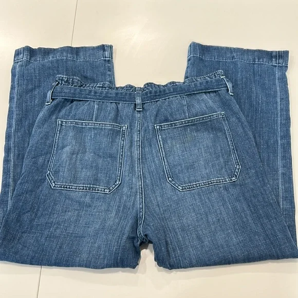 J Crew Factory blue stretch jeans pants for women - Picture 6 of 9